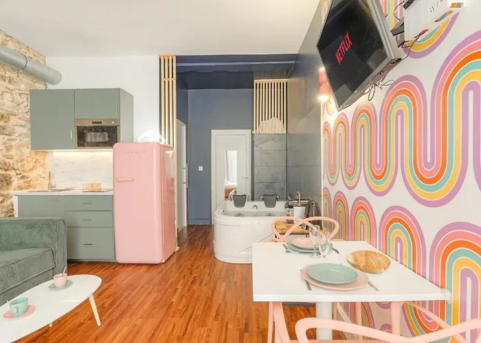 Design Et Pop Avec Balnéo Appartement *